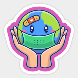 Save the world Sticker